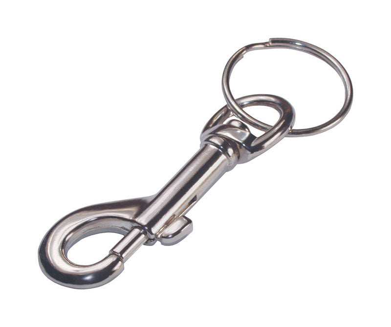 HILLMAN - Hillman Metal Silver Clips/Sanp Hooks Key Chain