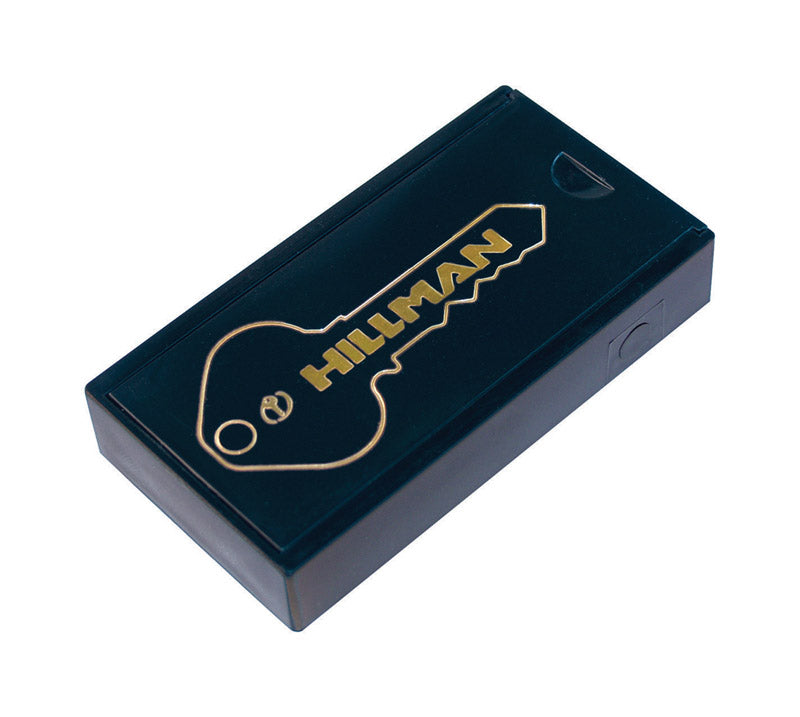 HILLMAN - Hillman Metal/Plastic Black Normal Key Box