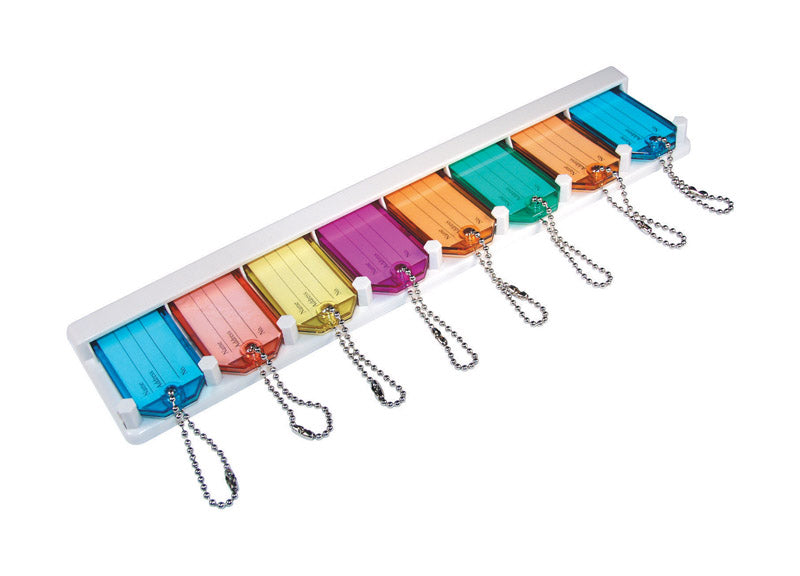 HILLMAN - Hillman Metal/Plastic Assorted Labeling/ID Key Holder [710930]