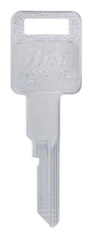 HILLMAN - Hillman Automotive Key Blank B63 Single For GM - Case of 10