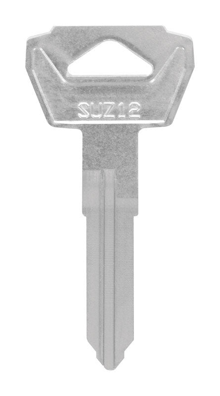 HILLMAN - Hillman Motorcycle Key Blank SU12 Double For Suzuki - Case of 10