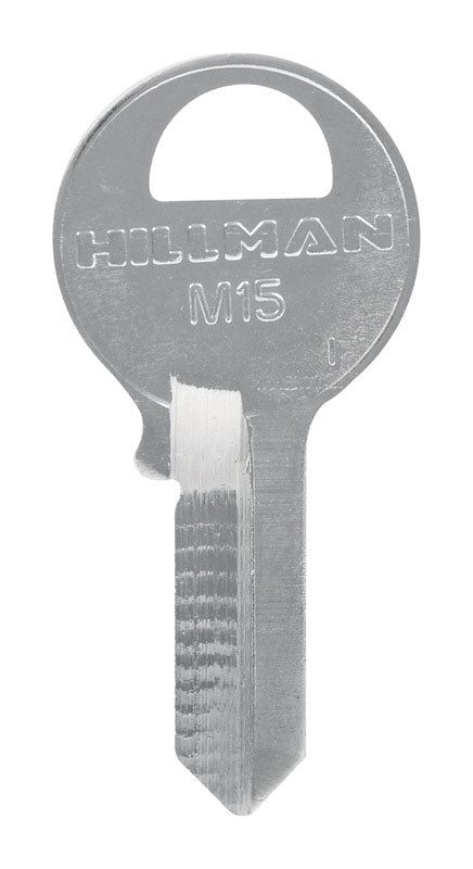 HILLMAN - Hillman Traditional Key Padlock Key Blank M15 Single For Master Locks - Case of 10