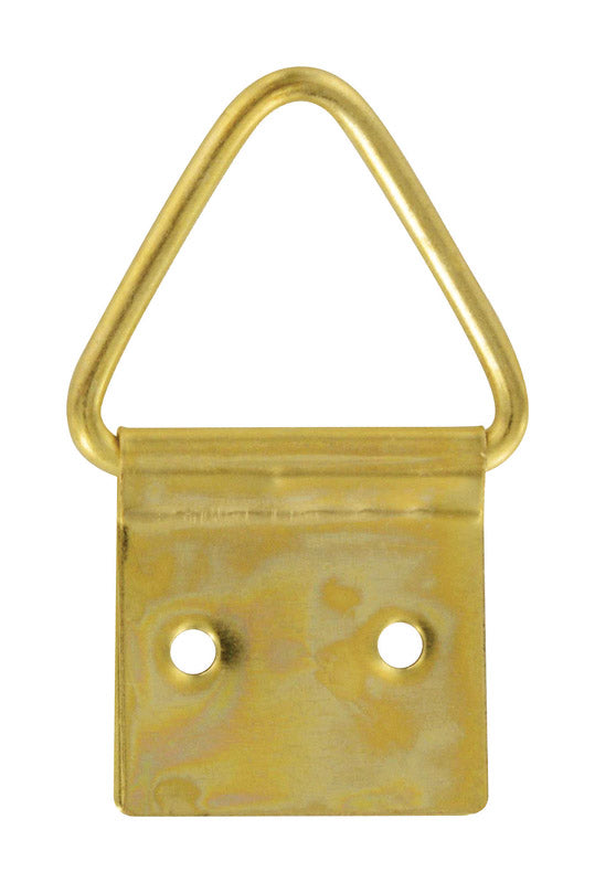 HILLMAN - Hillman OOK Brass-Plated Ring Hanger 5 lb 2 pk - Case of 12