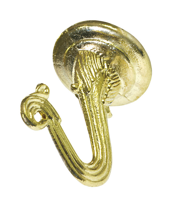 OOK - OOK Brass-Plated Steel Swag Hook 1 pk