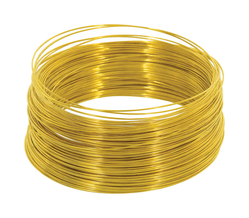 OOK - OOK 100 ft. L Brass 24 Ga. Wire