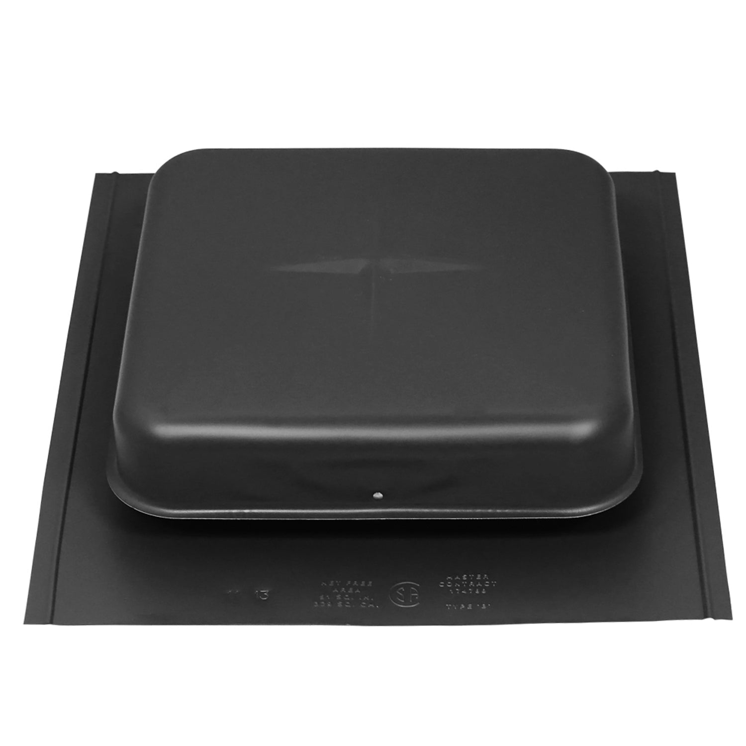 Air Vent Galvanized Aluminum Roof Vent - Case of 12