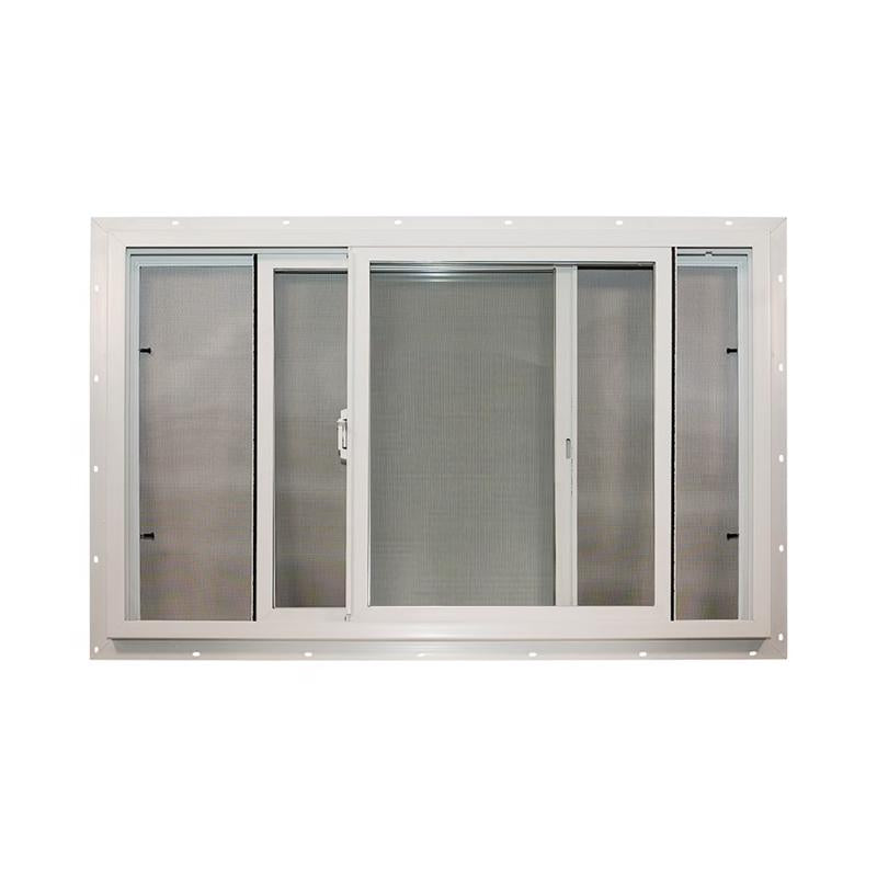 DUO-CORP - Duo-Corp Agriclass Double Slide White Glass/Vinyl Window 23.5 in. H X 2.25 in. W X 23.5 in. L 1 pk