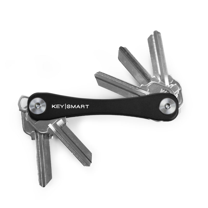 KEYSMART - KeySmart Aluminum Black Compact Key Organizer Key Holder