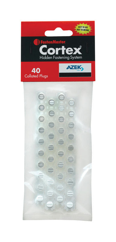 FASTENMASTER - FastenMaster Cortex Plugs 40 pk [FMCTXTQUAD-VT40]