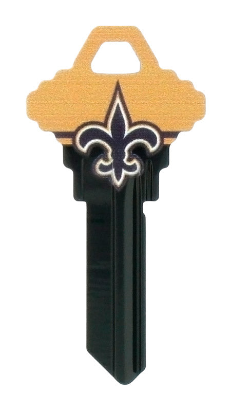 HILLMAN - Hillman NFL Schlage/68 SC1 House/Office Key Blank Single For Schlage Locks - Case of 6