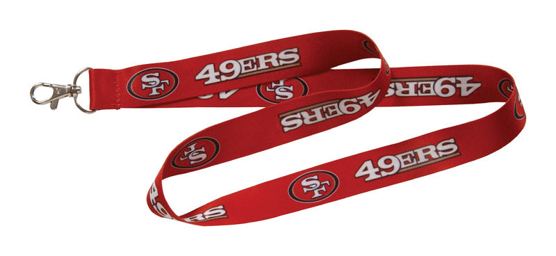 HILLMAN - Hillman NFL Polyester Assorted Clip Lanyard - Case of 6