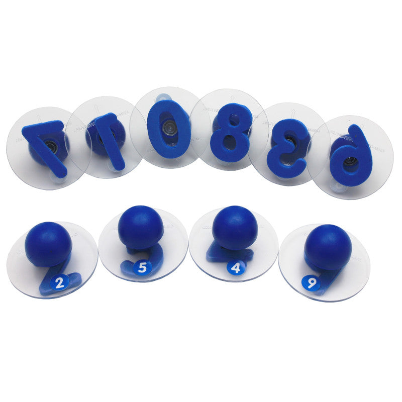 READY 2 LEARN - Giant Stampers - Numbers 0-9 - Set of 10
