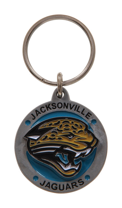 HILLMAN - Hillman NFL Tempered Steel Brown Split Ring Keychain - Case of 3