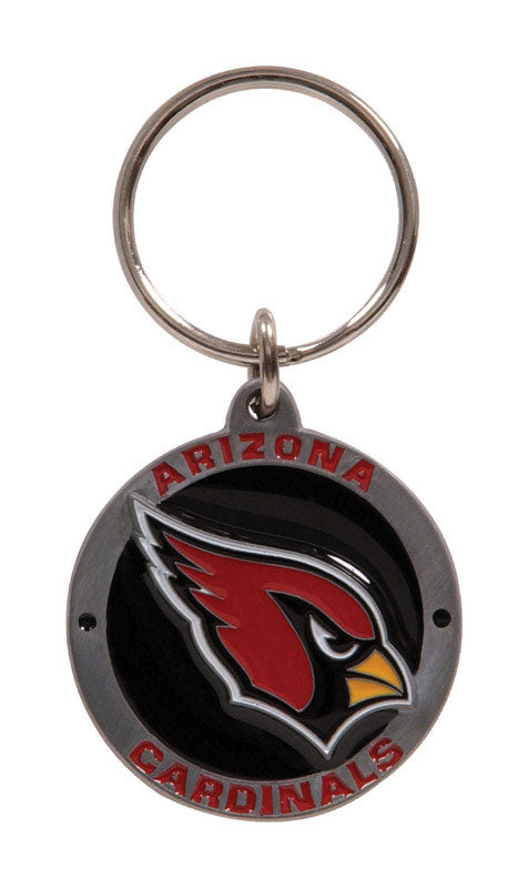 HILLMAN - Hillman NFL Tempered Steel Multicolored Split Ring Keychain - Case of 3 [710883]