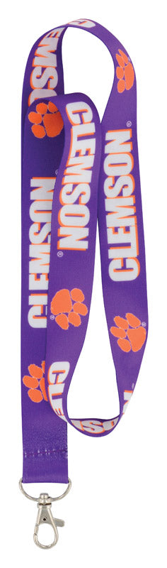 HILLMAN - Hillman NCAA Polyester Multicolored Coined-Edge Split Lanyard - Case of 6 [712098]