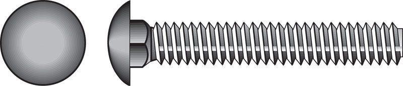 HILLMAN - Hillman 5/16 in. X 4 in. L Stainless Steel Carriage Bolt 25 pk