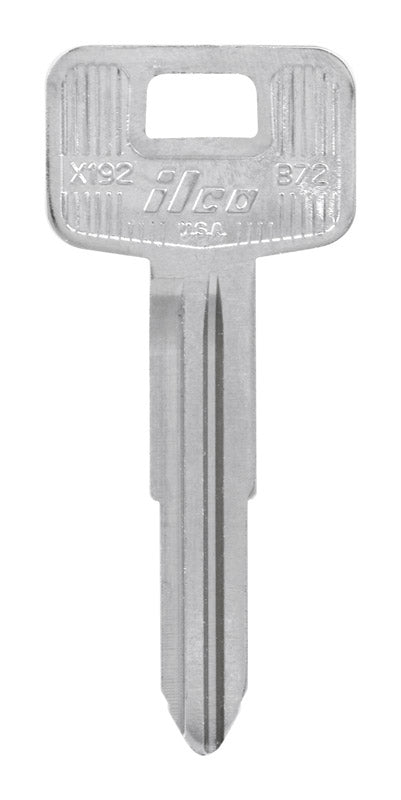 HILLMAN - Hillman Automotive Key Blank B72 Double For GM - Case of 10