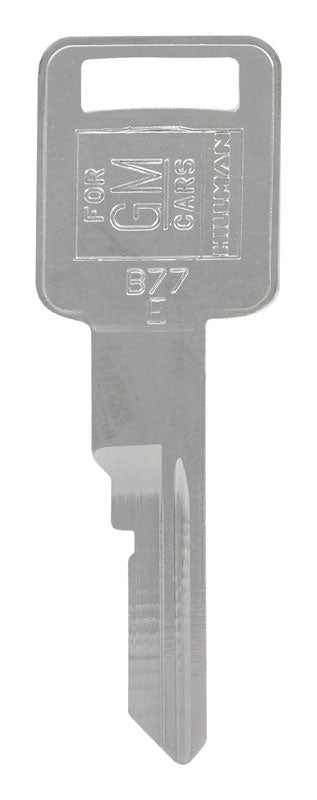 HILLMAN - Hillman Automotive Key Blank B77 Single For GM - Case of 10