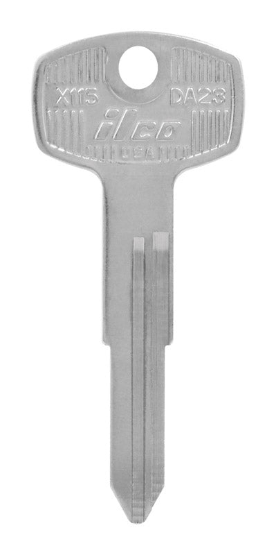 HILLMAN - Hillman Automotive Key Blank DA23 Double For Nissan - Case of 10