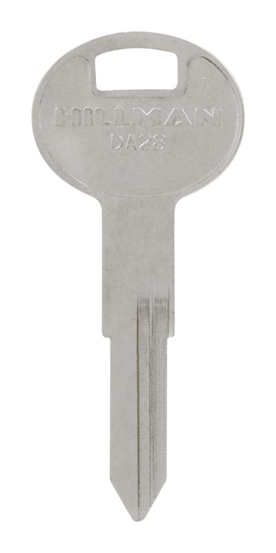 HILLMAN - Hillman Automotive Key Blank DA28 Double For Nissan - Case of 10