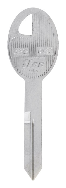 HILLMAN - Hillman Automotive Key Blank DA37 Double For Nissan - Case of 10