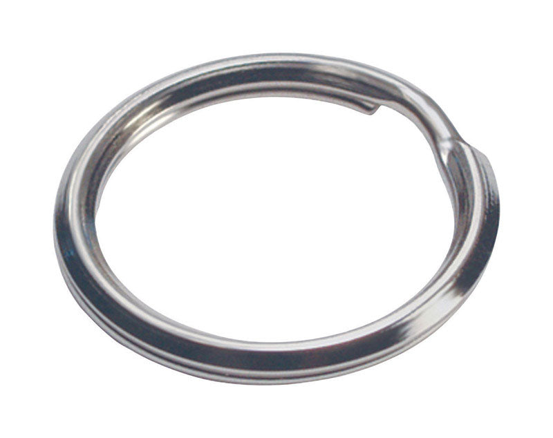 HILLMAN - Hillman 1-1/8 in. D Tempered Steel Multicolored Split Rings/Cable Rings Key Ring - Case of 50