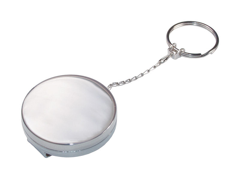 HILLMAN - Hillman Steel Silver Retractable Cord Key Chain