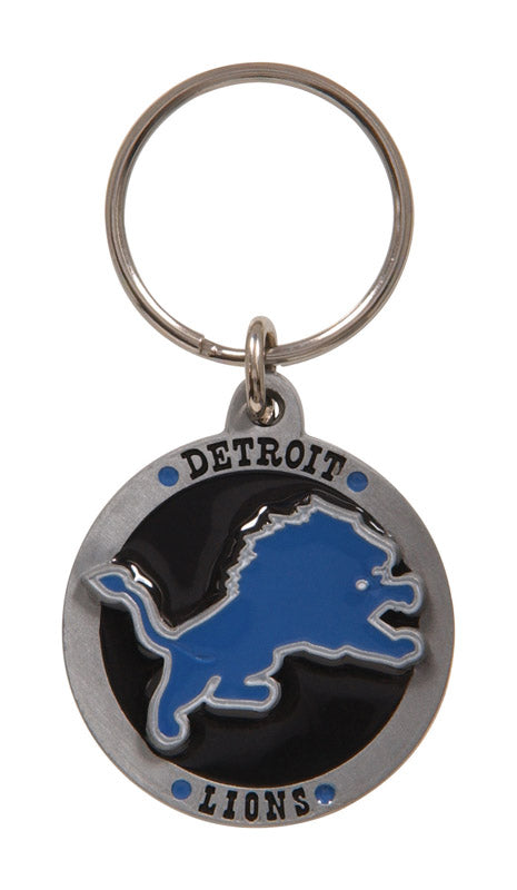 HILLMAN - Hillman NFL Tempered Steel Multicolored Split Ring Keychain - Case of 3 [710890]