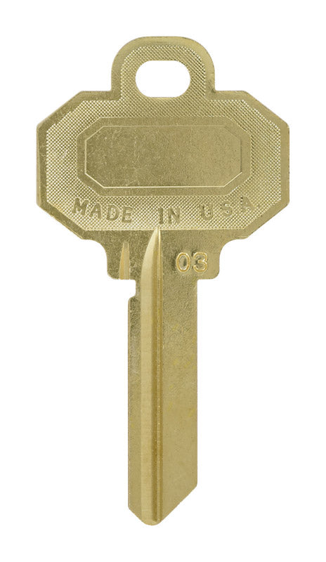 HILLMAN - Hillman Traditional Key House/Office Universal Key Blank Single - Case of 10 [86382]