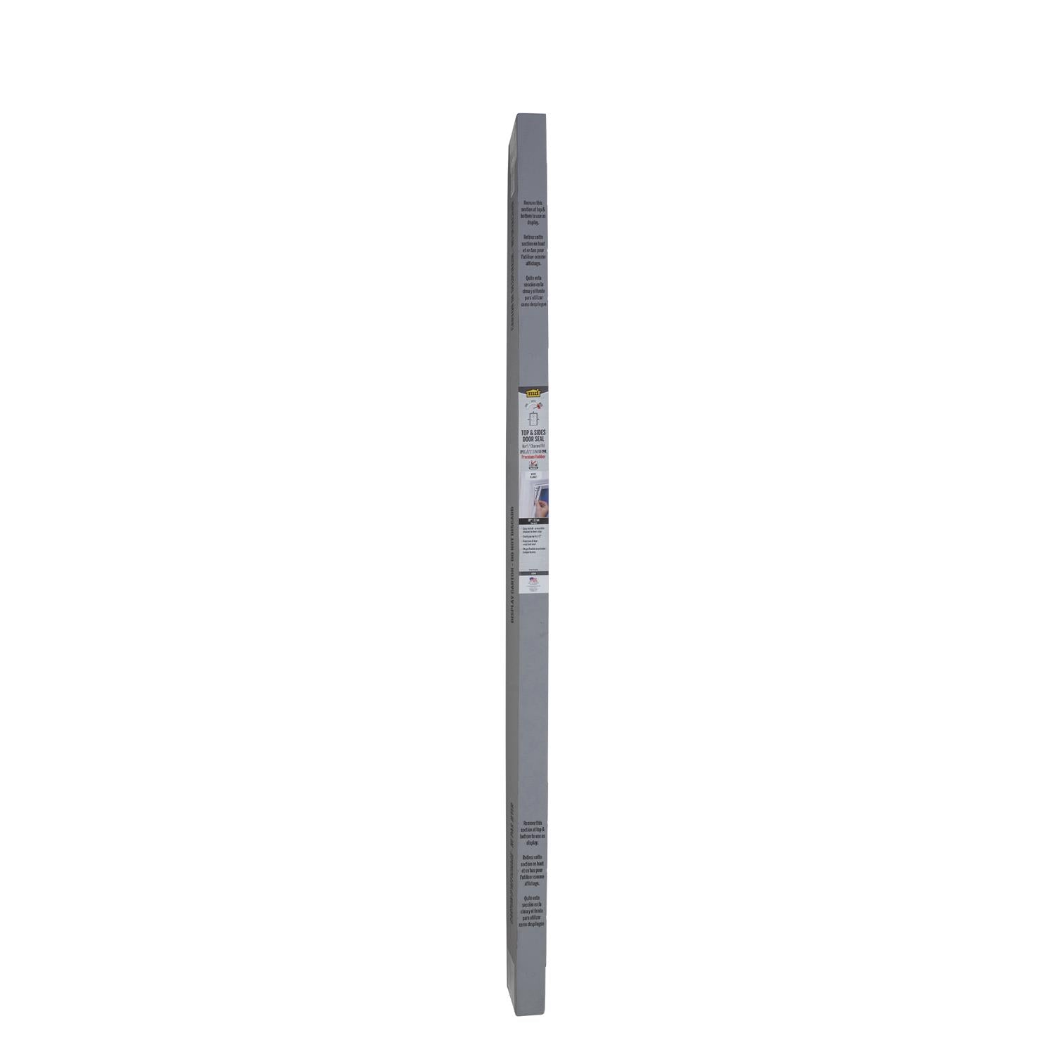 M-D Building Products PLATINUM White Rubber Kerf Molding For Doors 81 in. L X 0.63 in. - Case of 20