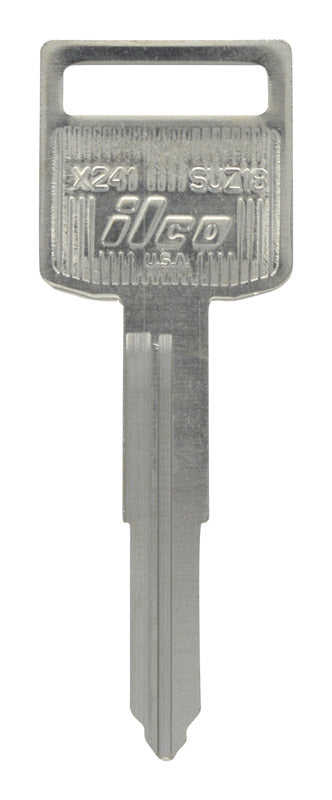 HILLMAN - Hillman Motorcycle Key Blank Double For Suzuki - Case of 10