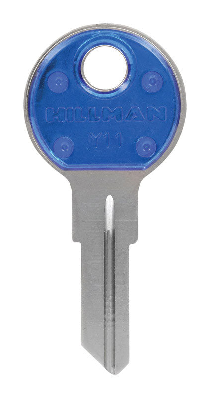 HILLMAN - Hillman ColorPlus Traditional Key House/Office Key Blank Single - Case of 5 [86247]