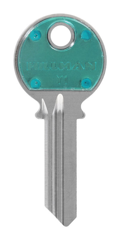 HILLMAN - Hillman ColorPlus Traditional Key House/Office Key Blank Single - Case of 5 [86251]