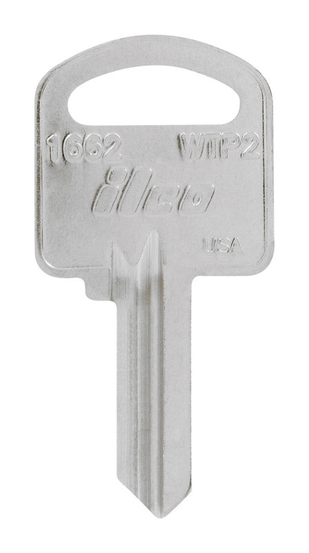 HILLMAN - Hillman Traditional Key House/Office Key Blank 1662 TP2 Double For Yale Locks - Case of 10