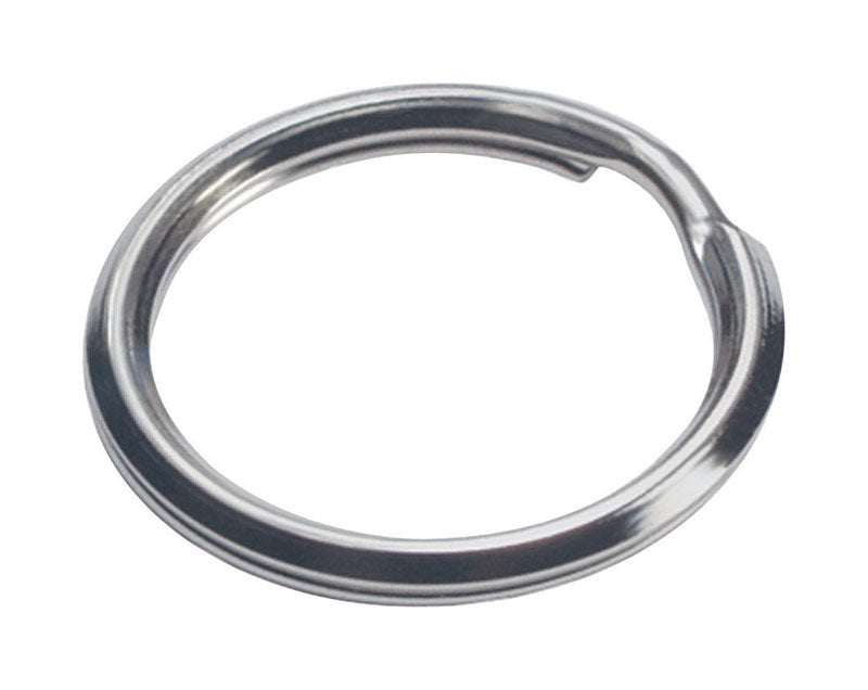 HILLMAN - Hillman 1-1/2 in. D Tempered Steel Multicolored Split Rings/Cable Rings Key Ring - Case of 50