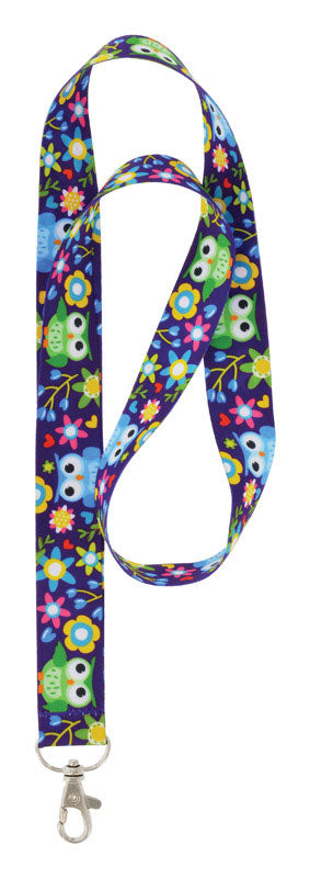 HILLMAN - Hillman Polyester Multicolored Decorative Key Chain Lanyard - Case of 6 [713148]