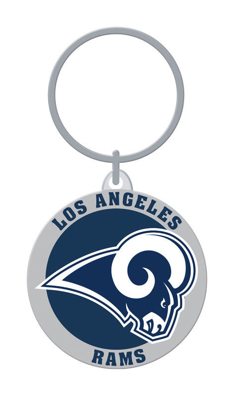 HILLMAN - Hillman NFL Tempered Steel Silver Split Ring Keychain - Case of 3 [710892]