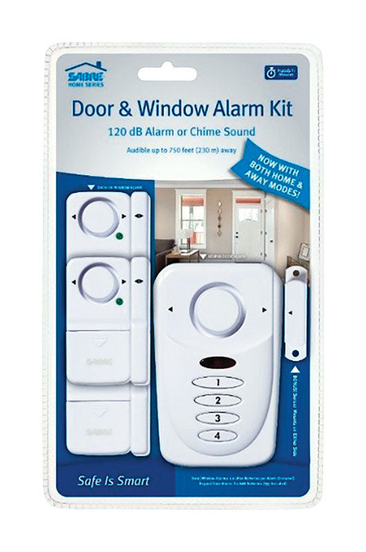 SABRE - Sabre White Plastic Door and Window Alarm Kit