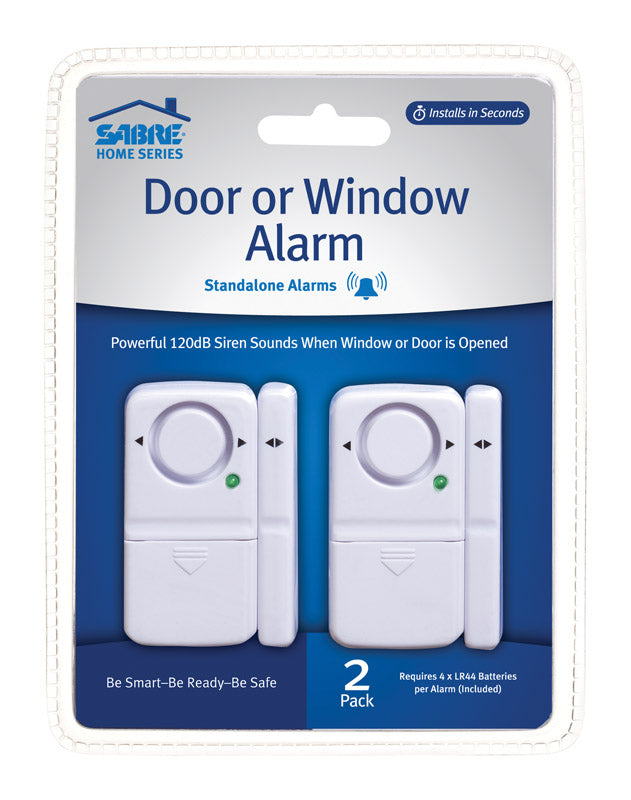 SABRE - Sabre White Plastic Door or Window Alarm