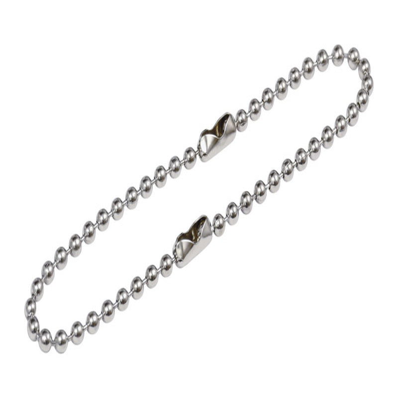 HILLMAN - Hillman 6 in. D Metal Silver Ball Chain - Case of 5