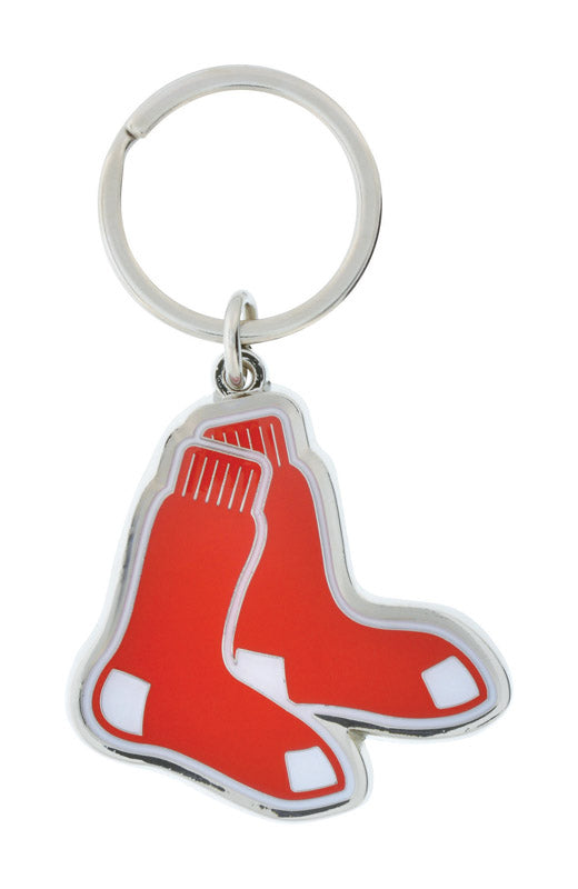 HILLMAN - Hillman MLB Tempered Steel Silver Split Ring Keychain - Case of 3 [711242]