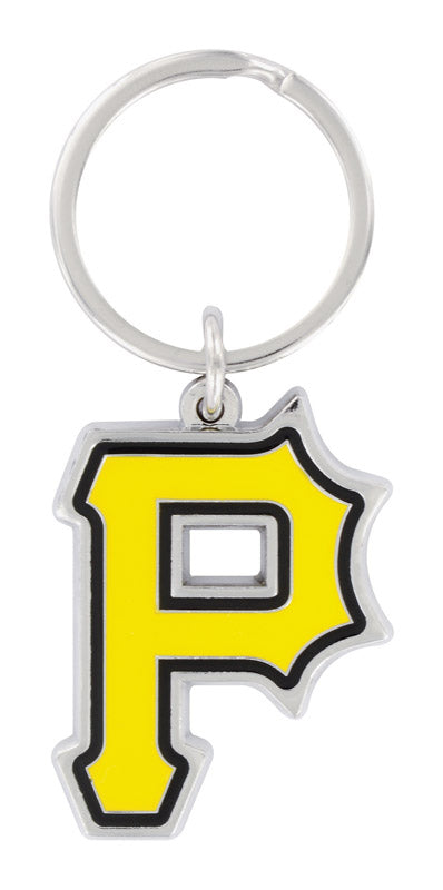 HILLMAN - Hillman MLB Tempered Steel Silver Split Ring Keychain - Case of 3 [711234]