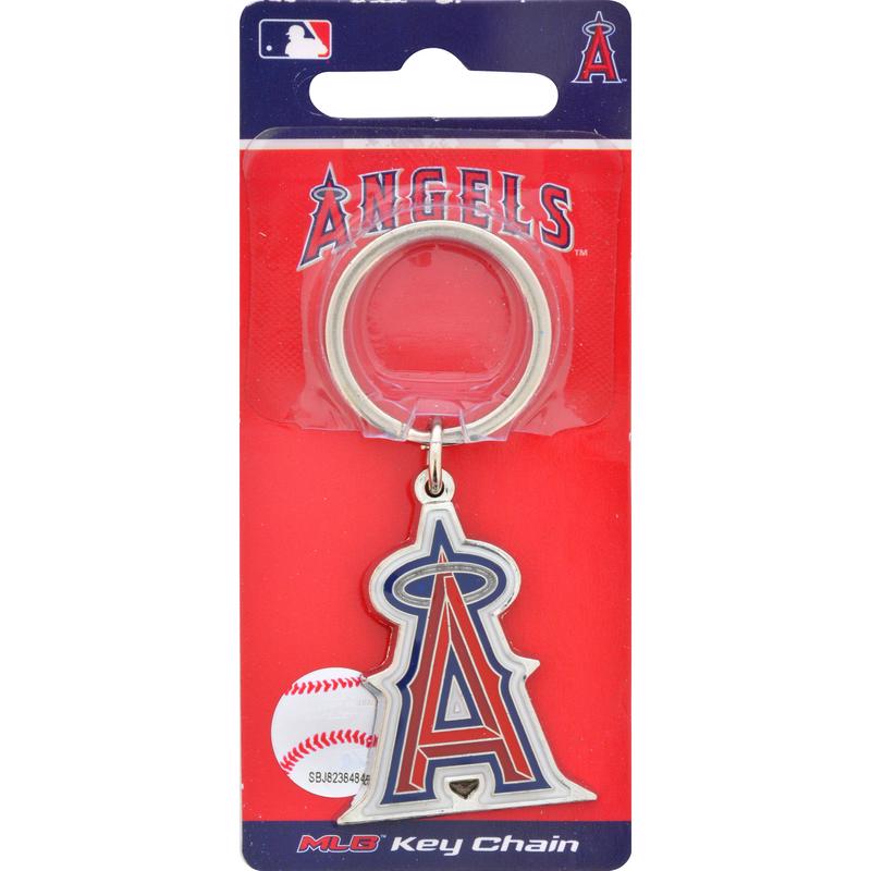 HILLMAN - Hillman MLB Tempered Steel Silver Decorative Keychain - Case of 3