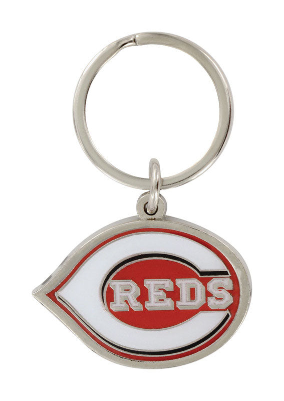 HILLMAN - Hillman MLB Tempered Steel Silver Split Ring Keychain - Case of 3 [711245]