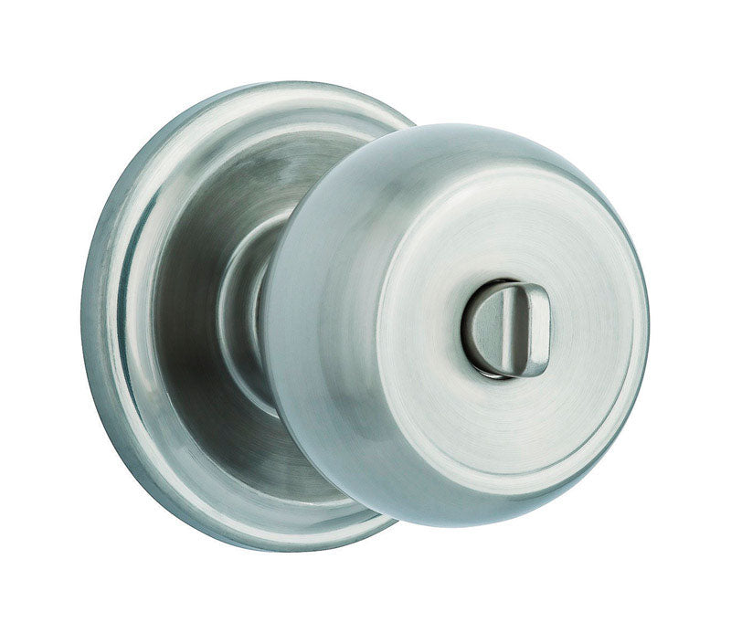 BRINKS - Brinks Push Pull Rotate Stafford Satin Nickel Single Cylinder Lock KW1 1.75 in. [23021-119]