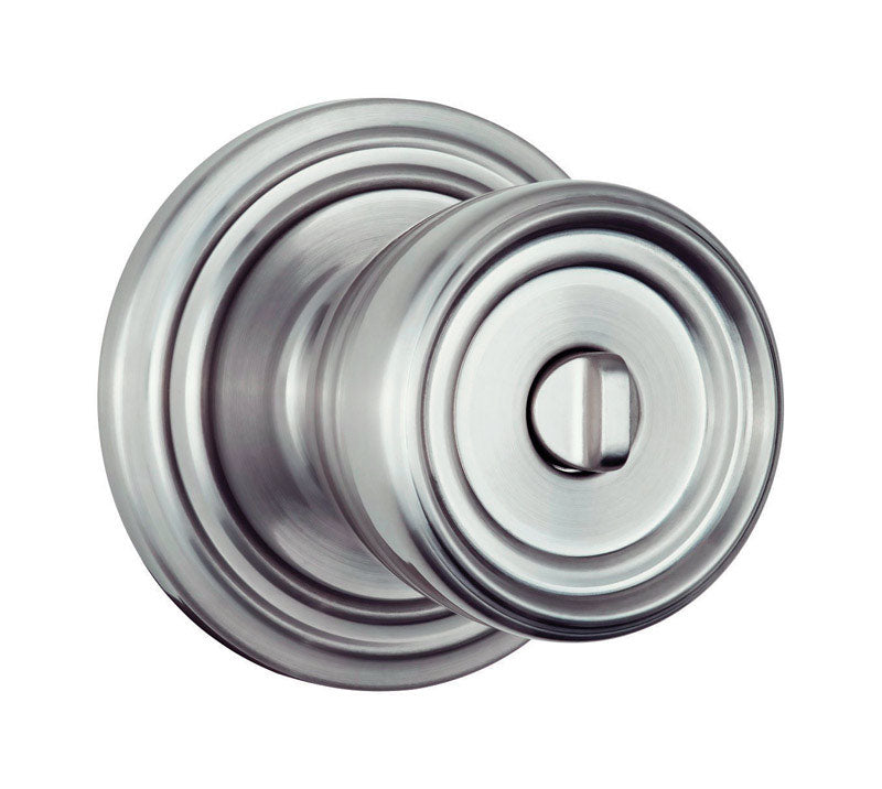 BRINKS - Brinks Push Pull Rotate Barrett Satin Nickel Single Cylinder Lock KW1 1.75 in. [23025-119]