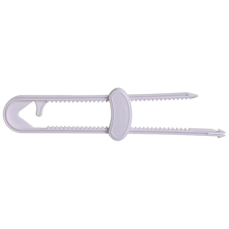 DREAMBABY - Dreambaby White Plastic Cabinet Slide Locks 2 pk