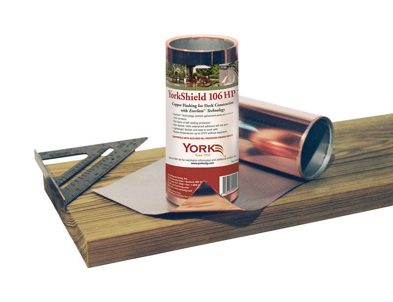 YORK - York 106 HP 12 in. W X 240 in. L Copper Flashing Copper