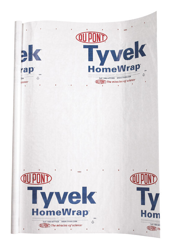 TYVEK - Tyvek 3 ft. W X 100 ft. L House Wrap