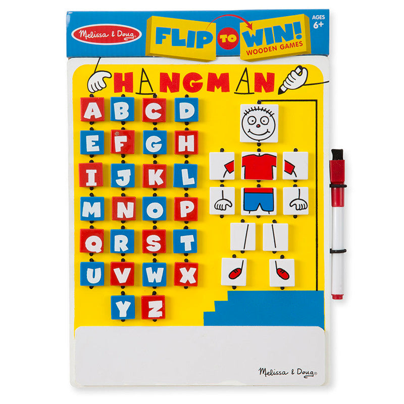 MELISSA & DOUG - Flip-to-Win Hangman Travel Game